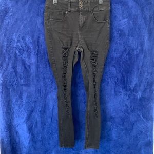HOt topic DENIM HI RISE SUPER SKINNY VINTAGE JEANS